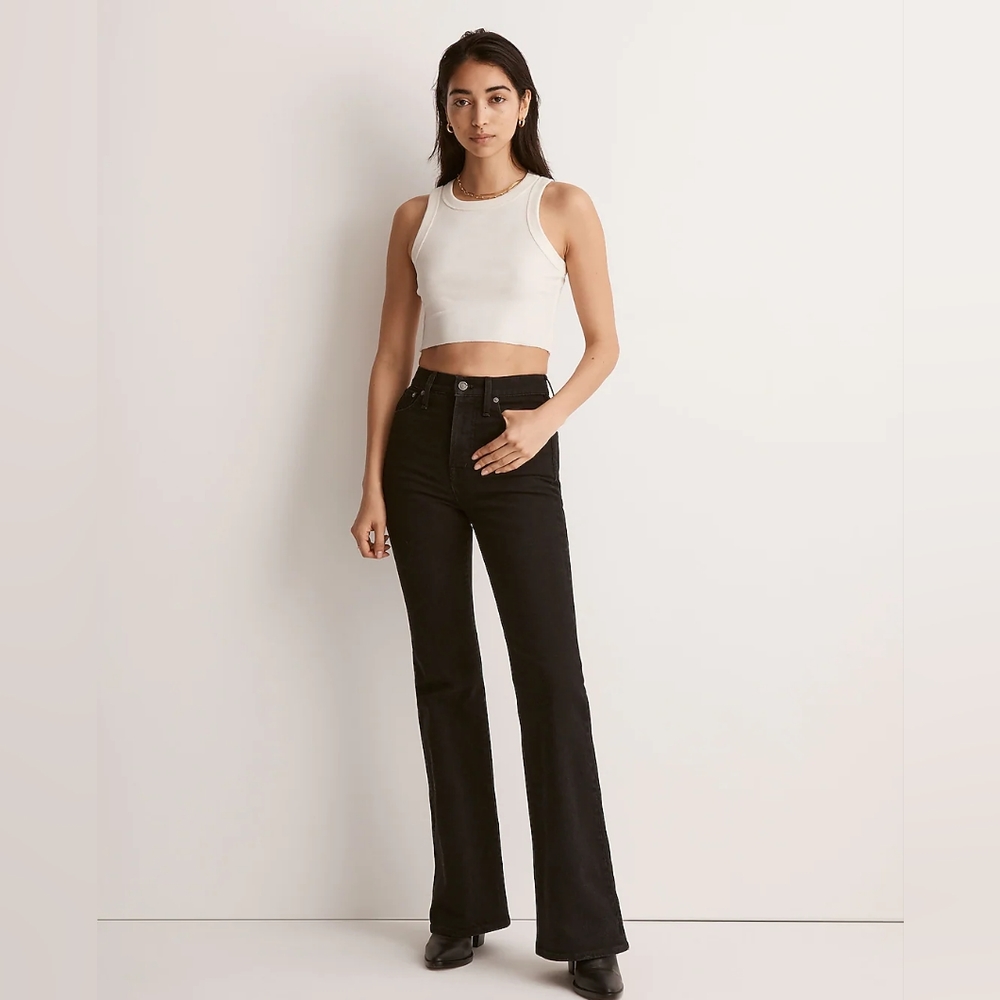 Madewell BNWT Perfect Vintage Flare Jean in Sherborn Wash Sz 33/16